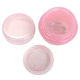 thumbnail image 3 of Beauticom 48 Jars 10G/10ML Round Oval Plastic Container Jars with Inner Liner and Lid (Pink), 3 of 6