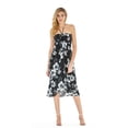 thumbnail image 1 of Robe Hawaïenne Luau à Imprimé Floral pour Femmes TTG Midnight Bloom, 1 of 5