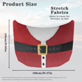 thumbnail image 7 of Uorisanigo Hood Cover - Snowproof Universal Santa Claus Clothing Print Car Hood Cover for Car Decor, Waterproof Elastic Fabric Fits Most Cars, Pickups, SUV's Hoods, 7 of 7