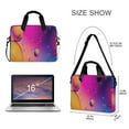 thumbnail image 3 of Iauyy 16inch Laptop Briefcase for Men/Women , Detachable Strap & Padded Compartment，Water-Resistant BagBusiness Travel File and Notepad,Colored Foam, 3 of 7