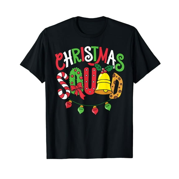 Christmas Squad Family Matching Pajama Funny Xmas T-Shirt