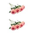 thumbnail image 4 of Rosas de seda Naiovety 10 piezas SEDA ECOLÓGICA Color rosa champán, 4 of 6