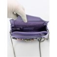 thumbnail image 3 of Steve Madden Pauline Mini Clutch LavenderSilver, 3 of 3