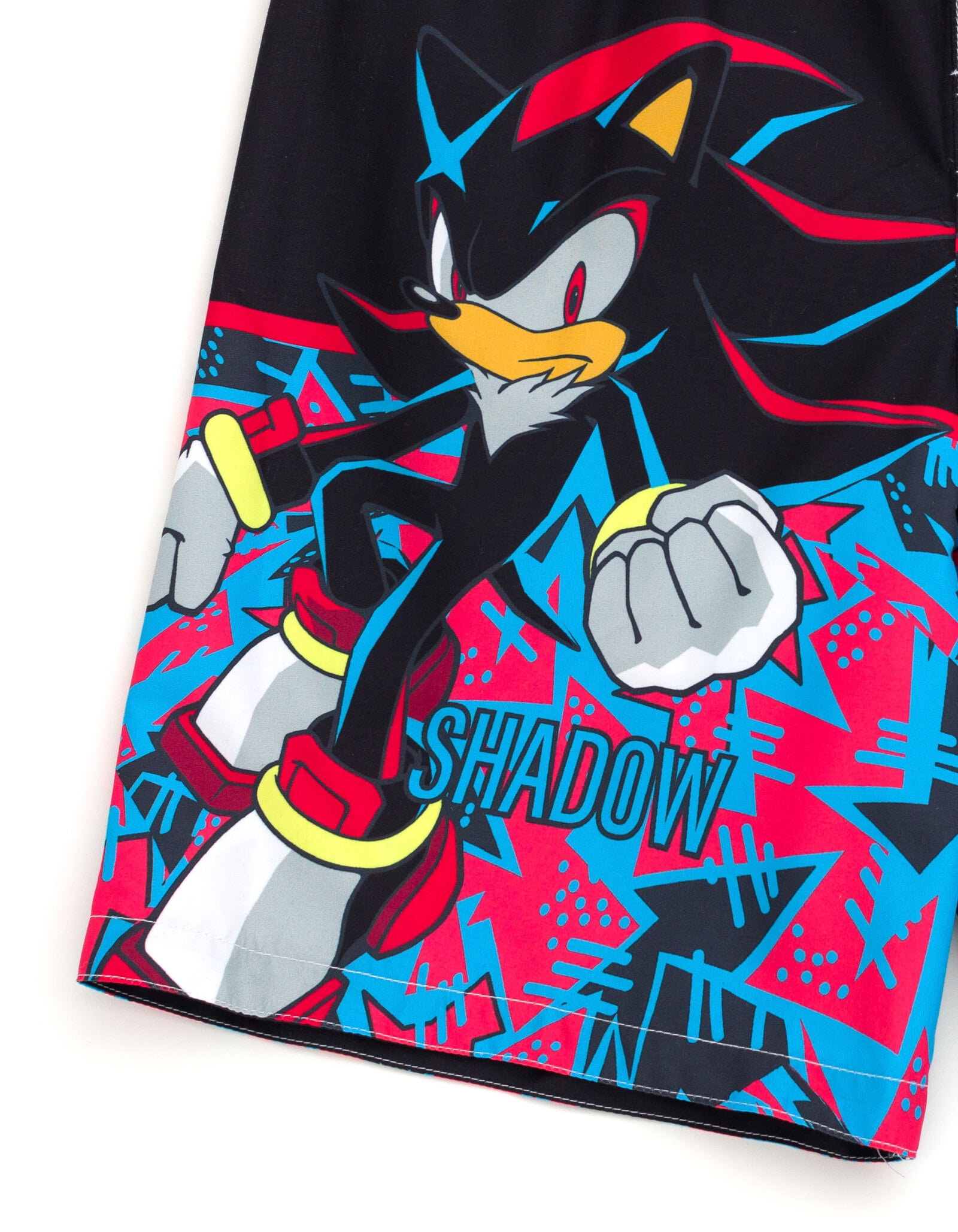 SEGA Sonic The Hedgehog Shadow UPF 50+ Swim Trunks Little Kid to Big Kid