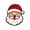 Santa Claus Shaped, variant on Christmas Flannel Blanket for Toddlers, Cute Santa Claus Shaped Soft Plush Throw Blanket for Winter, Christmas Gift, Home Sofa Bed Decoration, 39.4*27.5in, Machine Washable