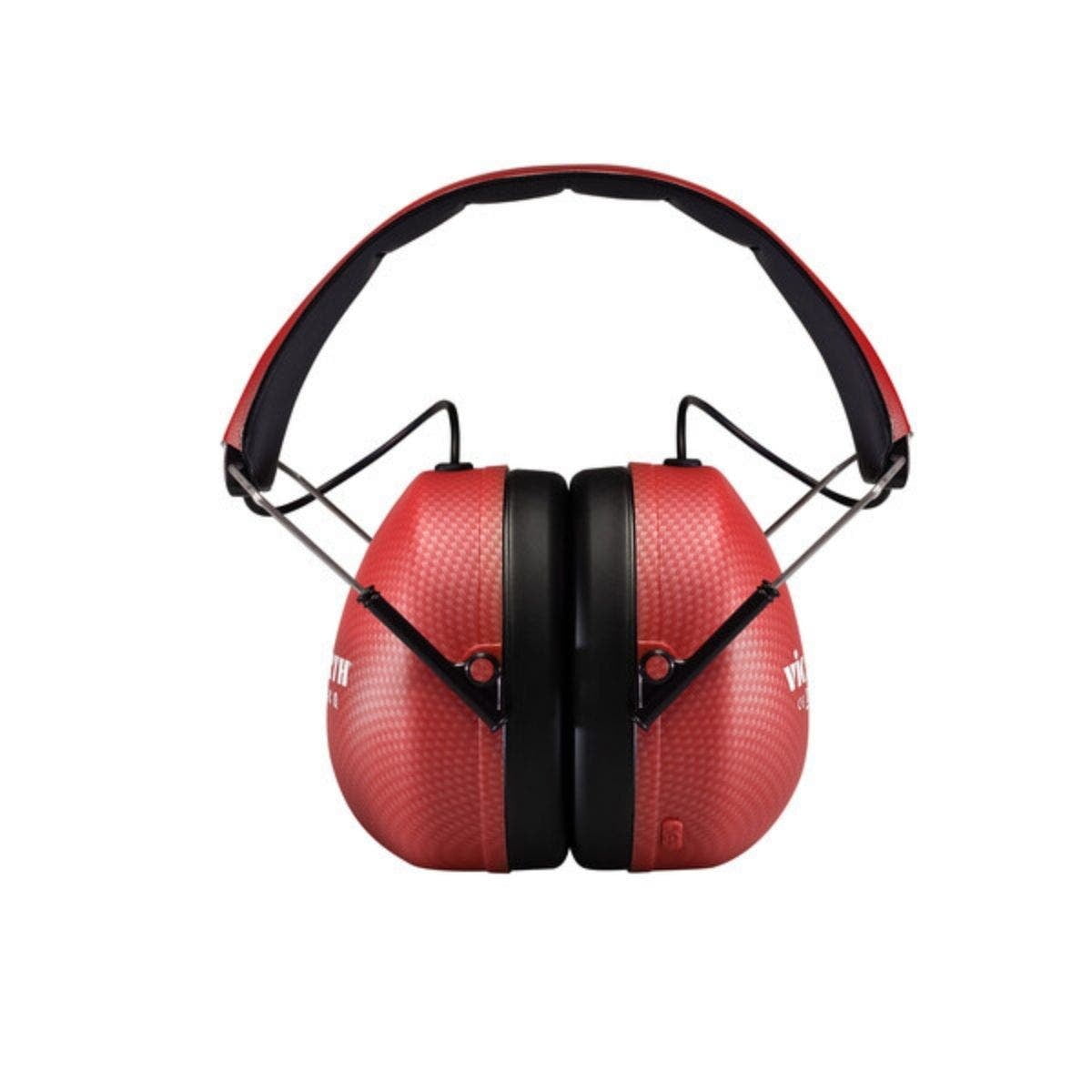 Vic Firth Bluetooth Isolation Headphones for Drummers, Red