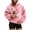 Pink, variant on Women's Oversized Fuzzy Pet Carrier Hoodie, Soft Sherpa Dog Cat Pocket Hooded Sweatshirt for Pet Owners Daily Autumn Winter Loungewear Outfits(Black/XXXL)