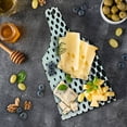 thumbnail image 5 of Abstract Cutting Board, Minimalist Monochrome Dots in Black Growing Big from Bottom to Top Polka Dots Image, Tempered Glass Cutting and Serving Board, Wine Bottle Shape, White, by Ambesonne, 5 of 5