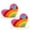 O058 A 11.8" 2Pack, variant on 2Pcs Versatility Creative Rainbow Love Cushion Sofa Pillow Cloud Heart Shape Couple Fluffy Cushion Plush Heart Pillow Plush Toy Soft Rainbow Star Shaped Throw Pillow Gifts, Happy 2026!