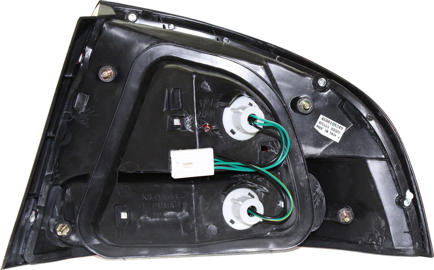 Tail Light Compatible With 2000-2003 Nissan Sentra Left Driver With bulb(s)