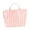 Beige Pink, variant on FVDPWYE Shopping Shoulder Bag Grocery Bag Sport Gym Tote Bag for Vacation Travel Gym Blue Pink