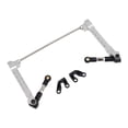 thumbnail image 1 of Bunblic RC Car Anti Sway Bar,Metal Sway Bar,RC Car Accessories,Upgrade,RC Parts Replacement for Rr10 1/10 RC Crawler Car Modification Argent, 1 of 8
