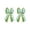 A, variant on Beautynvta St. Patrick's Day Bow Decoration, 2 Pcs Large Cloth Wreath Bows, Green Plaid Clover Shamrock Irish Hats Decor for Front Door, Tree Topper, Indoor Outdoor Use