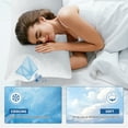 thumbnail image 3 of MOONORAH Body Pillow, Shredded Memory Foam Soft Cooling Long Body Pillows for Adults Side Sleeper, 2 in 1 Large Full Bed Pillows for Sleeping - 20x54 inch, White, 3 of 9