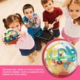 thumbnail image 1 of Laberinto esférico 3D, rompecabezas de bolas, juguetes para niños, juego de equilibrio, regalo, herramienta de entrenamiento de inteligencia, 1 of 12