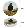 thumbnail image 1 of RYLABLUE Merry Christmas Xmas Tree Winter Christmas Set of 6 Round Coaster for Drinks, Absorbent Ceramic Stone Coasters Cup Mat with Cork Base for Home Kitchen Room Coffee Table Bar Decor, 1 of 5