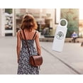 thumbnail image 2 of sassy lady siren - the original personal safety alarm for women, men, children, & elderly - up to 130db self defense siren, flashing strobe light, with carabiner. white 1 unit, 2 of 3