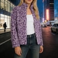 thumbnail image 6 of Faux Furs Jackets for Women Winter Warm Fuzzy Fleece Cropped Jackets Outerwear Trendy Soft Short Coats Jackets Gifts, 6 of 9