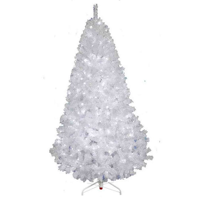 Arbol de Navidad Artificial Blanco con luces LED integradas Alto 1.90 m Toronto Kyuden Home KYUDEN HOME KYUDEN HOME 33610-W