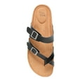 thumbnail image 3 of Time and Tru Women’s Toe Thong Footbed Slide Sandals, Wide Width Available, 3 of 6