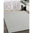 thumbnail image 2 of Ahgly Company Indoor Square Contemporary Dark White Beige Abstract Area Rugs, 5' Square, 2 of 6