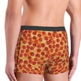 thumbnail image 2 of Haiem Pizza Men's Boxer Briefs, Every Day Comfort Stretch Cotton Moisture-Wicking Underwear-XX-Large, 2 of 8