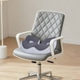 thumbnail image 2 of Ergonomic Memory Foam Seat Cushion For Extended Sitting Comfort And Driving Support, 2 of 5