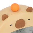 thumbnail image 3 of Réveil Capybara avec veilleuse, compte à rebours, sonneries multiples, rechargeable 800 mAh, réveil de table pour enfants, 3 of 4