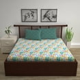 thumbnail image 1 of Soft Cotton Double Bedsheet With 2 Pillow Covers | 87 X 100 Inches, Multicolor - Soft & Breathable Fabric | Comfortable For Daily Use, 1 of 5