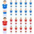 thumbnail image 2 of 22 Piezas De Futbolín Para Hombre, Piezas De Repuesto Para Jugador De Fútbol, Rojo Y Azul SM SunniMix Jugador de fútbol de mesa, 2 of 7