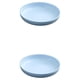 thumbnail image 1 of Kearding irrompible Estilo nórdico Ligero Paja de trigo Fruta Reunión Banquetes Platos Platos Cocina Azul 14cm Azul 14cm 2Conjunto, 1 of 6