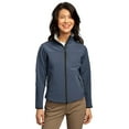 thumbnail image 1 of Port Authority L790 Glacier Soft Shell Jacket - Atlantic Blue/Chrome - Large, 1 of 2