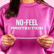 Carefree Panty Liners for Women, Extra Long, Wrapped, Unscented (36 Count)