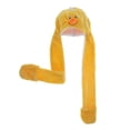 thumbnail image 3 of Niños Adultos Sombreros Invierno Cálido Gorras Media Capucha Sombreros Guantes Bufanda Sombreros, Disfraz Juguete - Multicolor, Duck Yotijar Guantes de bufanda 3 en 1, 3 of 8