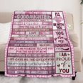 thumbnail image 2 of LHSHID Best Granddaughter Gift from Grandma Grandpa Gift for Granddaughter Granddaughter Birthday Gift Granddaughter Gifts for Mothers Day Christmas Granddaughter Throw Blanket 50"x60", 2 of 6