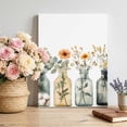 thumbnail image 2 of Canvas Wall Art, Eucalyptus Flower Framed Canvas Prints for Kitchen Bedroom, Orange Floral Sage Green Leaf Daisy Small Gallery Wrapped Wall Decor for Home Office, Gifts, 8"x12" Ship Next Day, 2 of 9