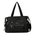 thumbnail image 2 of Kalencom Featherweight Quilted Nylon Nola Tote Diaper Bag in Black, 2 of 2