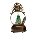 thumbnail image 5 of S SERENABLE Christmas Snow Globe Lantern Musical Home Decoration Xmas Decor Easy Hanging Xmas Music Box for Wedding Seasonal Girls Family Xmas Tree, 5 of 8