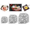 thumbnail image 1 of Bowl Cozy Template Cutting Ruler Set Bowl Pattern Template DIY Craft Scrapbooking Decorative Embossing DIY Paper Card Decoration8inAustralia He Qiyong unisex, 1 of 1