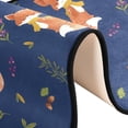 thumbnail image 3 of SKYSONIC 2X6 Feet Cute Fox Autumn Runner Rug with Rubber Backing, Fall Flowers Non Slip Entryway Rug Runner Washable Soft Area Rug Carpet for Hallway Bedroom Kitchen Decor, 3 of 6