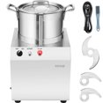 thumbnail image 1 of VEVOR Food Processor Vegetable Chopper 6.3 Quart Food-Grade Stainless Steel Blender, 1 of 9