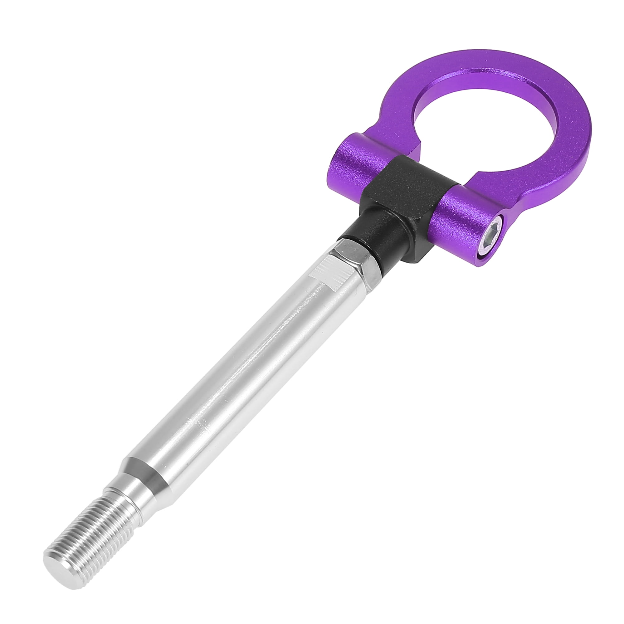 Unique Bargains Front Bumper Trailer Ring Eye Towing Tow Hook for Subaru Purple