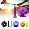 thumbnail image 1 of Reliable Headset Cover Concise Design Not Easy to Fade Long Service Life Practical Headset Top Cap for Bicycle, 1 of 7