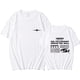 thumbnail image 3 of Camiseta Kpop ATEEZ Vocal Concert misma tendencia personalizada, camiseta informal holgada de manga corta de algodón, estilo Unisex, regalos para fanáticos de verano, 3 of 4