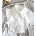thumbnail image 5 of Zhengup Chiffon Detachable Fake Collar,Half Shirt Blouse Dickey Collar Faux False Collar Elegant for Women Girls, 5 of 7