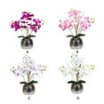 thumbnail image 4 of Moyic Hermosa decoración vegetal para el hogar | La decoración floral brillante agrega refinamiento a la flor artificial de la habitación Flores artificiales amarillo corazón blanco, 4 of 6