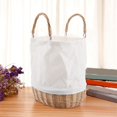 thumbnail image 2 of 2X Bag Bolso Impermeable de Mimbre de la Playa Del Verano Del Bolso Del Embrague de Las Mujeres, 2 of 8