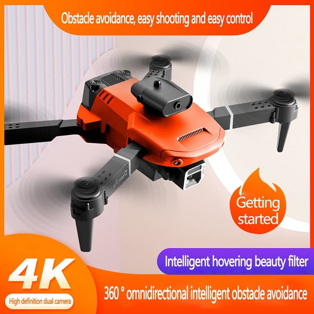 Amzcrzy Electrónica para hombres Organizador de electrónica Cámara digital Drone E100 HD 4K para fotografía aérea, cuadricóptero con control remoto de doble cámara, modelo plegable para niños. Acceso
