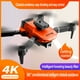 thumbnail image 1 of Amzcrzy Electrónica para hombres Organizador de electrónica Cámara digital Drone E100 HD 4K para fotografía aérea, cuadricóptero con control remoto de doble cámara, modelo plegable para niños. Acceso, 1 of 4