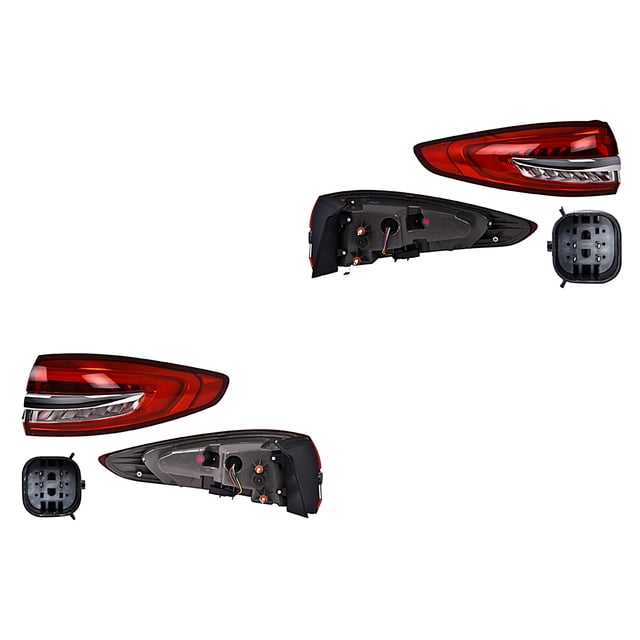 Par de Calaveras Generica Fusion 2017 A 2018 Ford Con leds